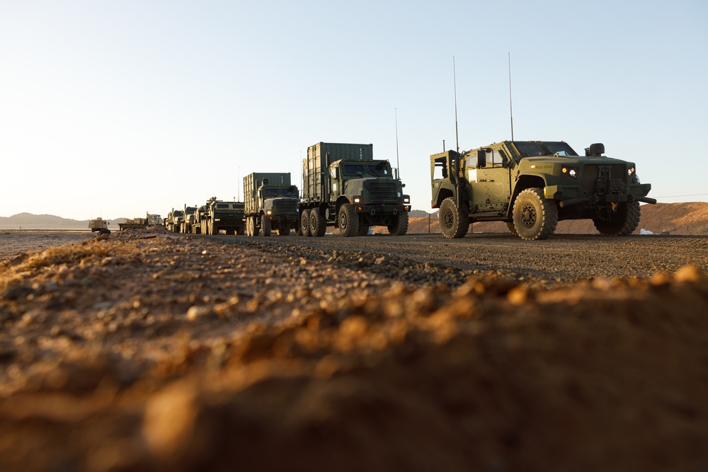 Native Fury 24: Long-Range Convoy Throughout Saudi Arabia