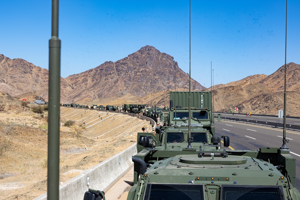 Native Fury 24: Long-Range Convoy Throughout Saudi Arabia