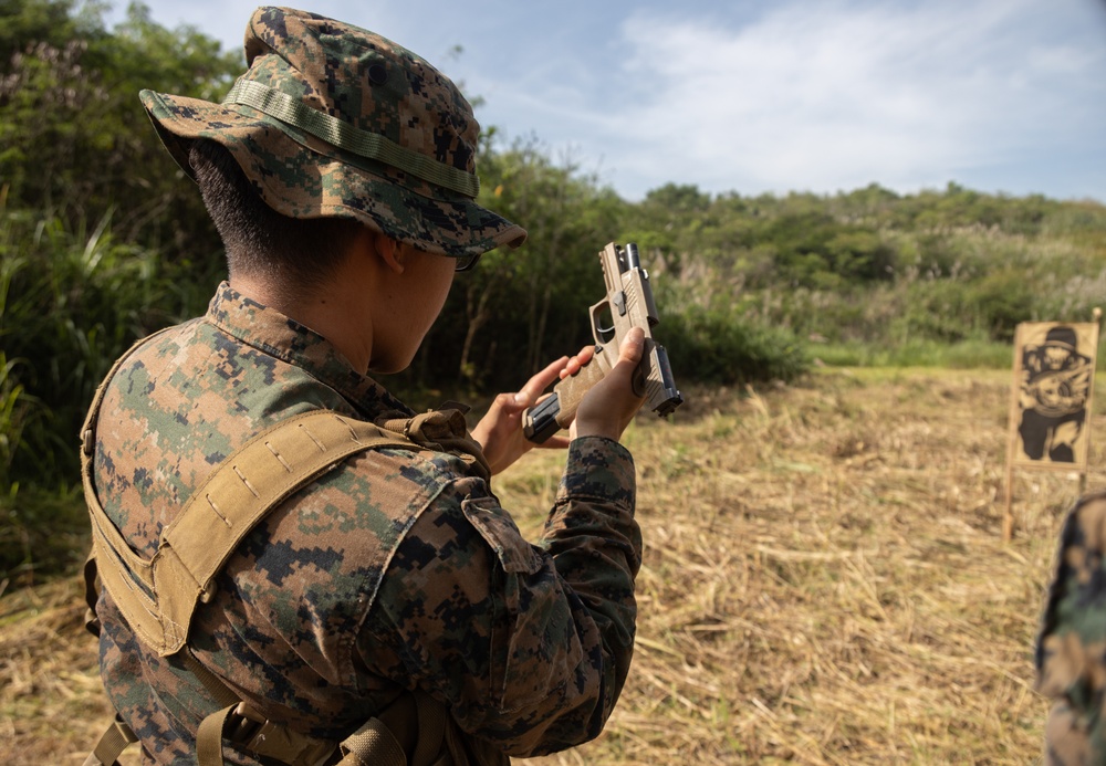 Indonesian Korps Marinir, 1st Recon Bn. Marines conduct live-fire range