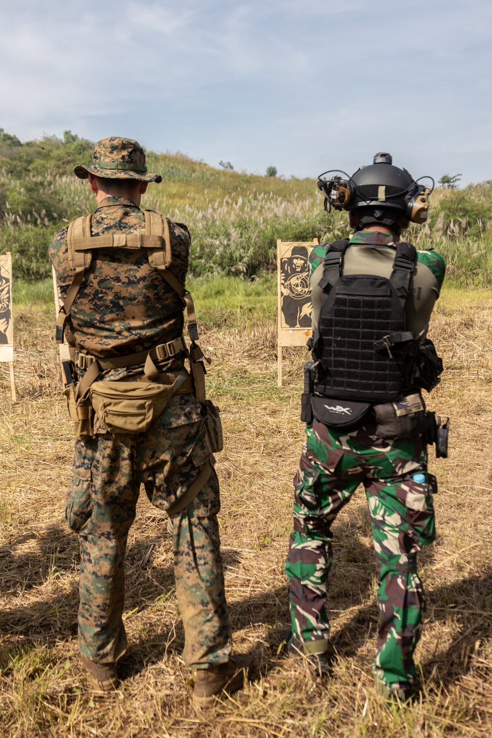 Indonesian Korps Marinir, 1st Recon Bn. Marines conduct live-fire range