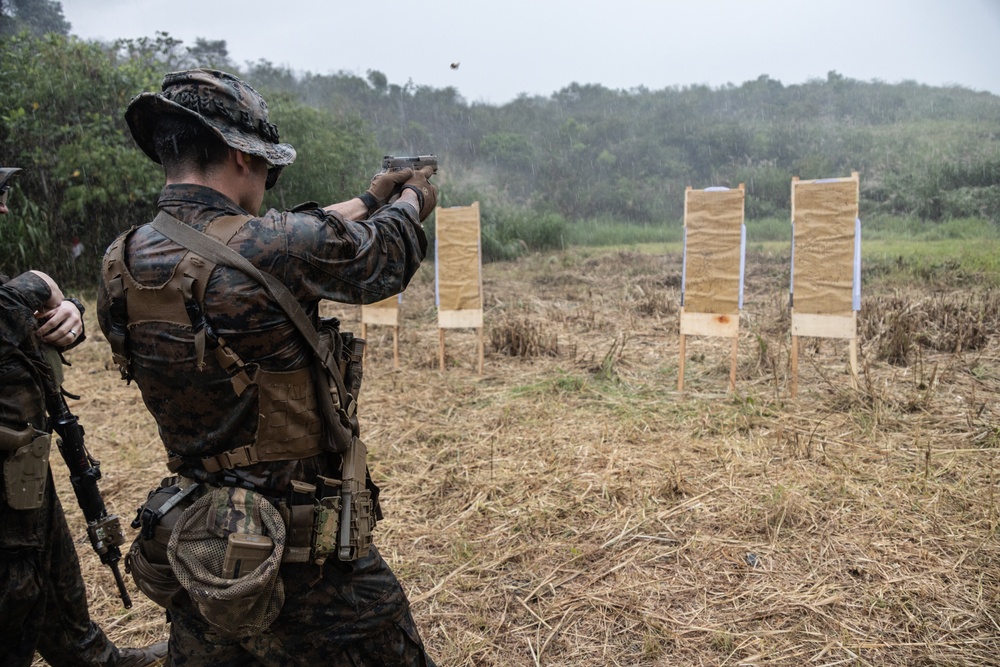 Indonesian Korps Marinir, 1st Recon Bn. Marines conduct live-fire range