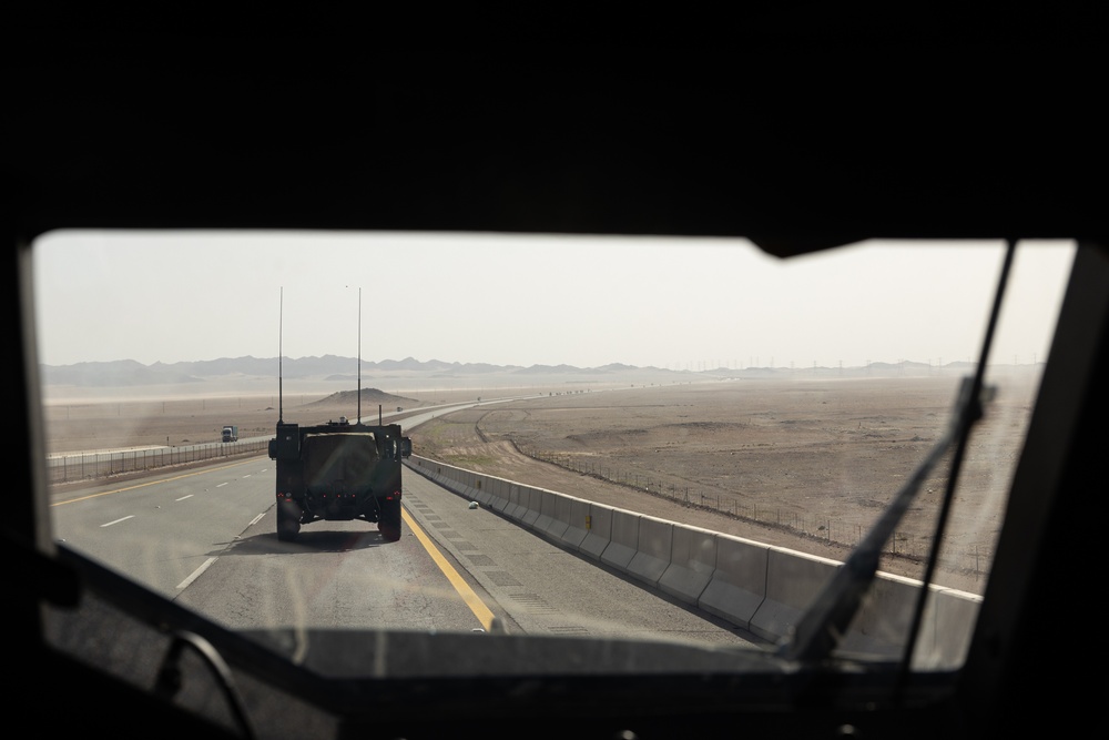 Native Fury 24: Long-Range Convoy Throughout Saudi Arabia