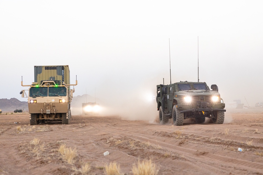 Native Fury 24: Long-Range Convoy Throughout Saudi Arabia