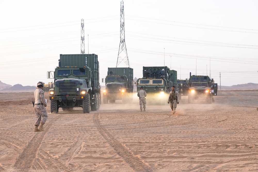 Native Fury 24: Long-Range Convoy Throughout Saudi Arabia
