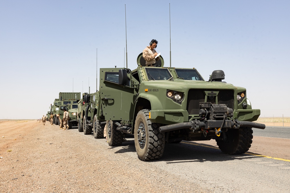 Native Fury 24: Long-Range Convoy Throughout Saudi Arabia