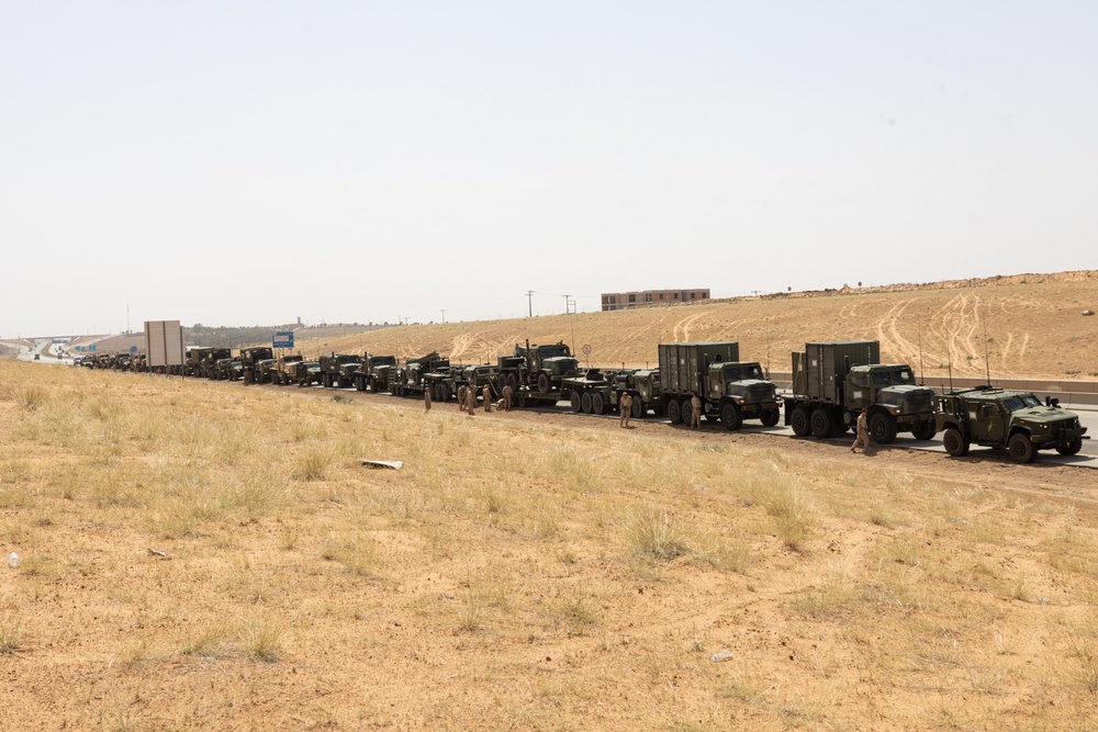Native Fury 24: Long-Range Convoy Throughout Saudi Arabia