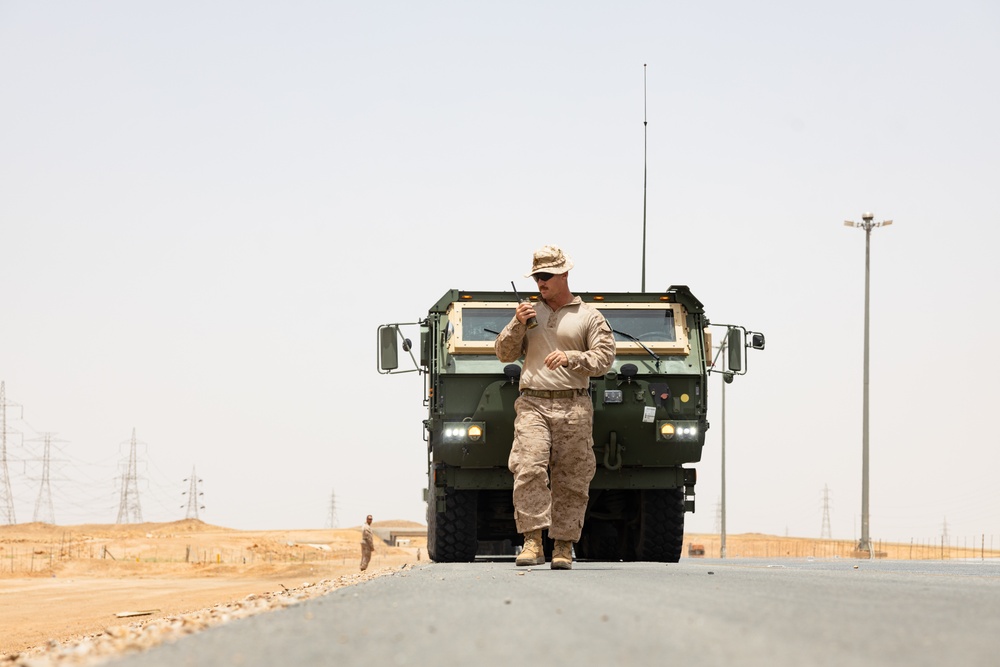 Native Fury 24: Long-Range Convoy Throughout Saudi Arabia