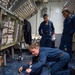 USS Ronald Reagan (CVN 76) Sailors conduct stretcher-bearer training
