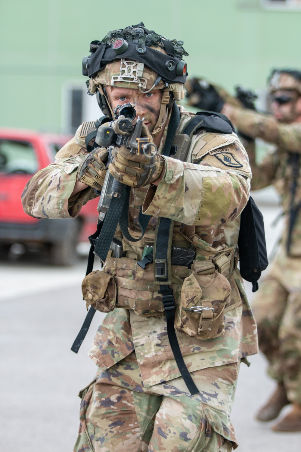 U.S. and Swedish Forces Enhance Combat Readiness at Sophisticated Urban Warfare Site in Sweden