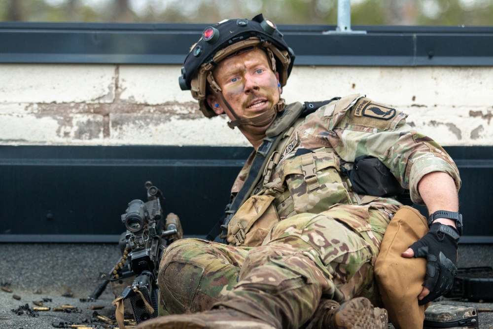 U.S. and Swedish Forces Enhance Combat Readiness at Sophisticated Urban Warfare Site in Sweden