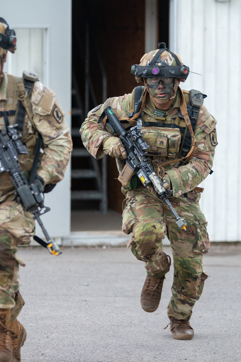 U.S. and Swedish Forces Enhance Combat Readiness at Sophisticated Urban Warfare Site in Sweden