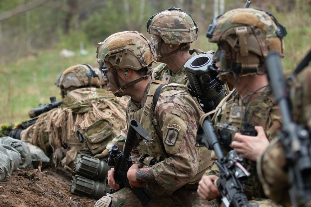 U.S.-Sweden Alliance in Action: 173rd Airborne Brigade Demonstrates Strategic Partnership in Joint Blank Live Fire Exercise