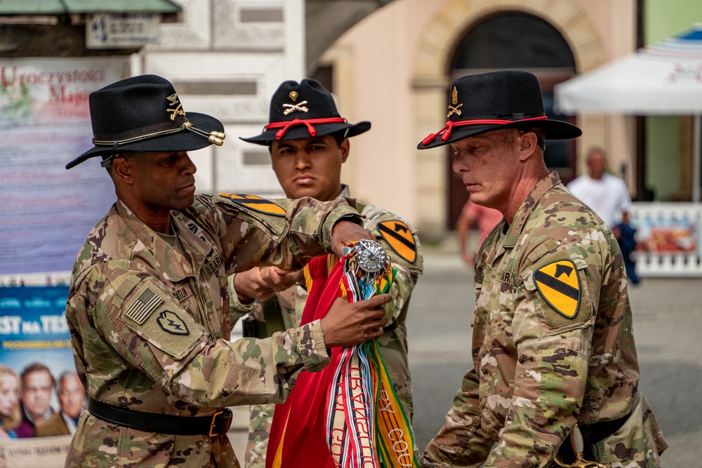 1st Cavalry Division assumes authority from 3rd Infantry Division