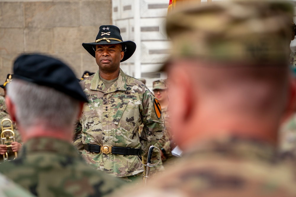 1st Cavalry Division Assumes Authority from 3rd Infantry Division