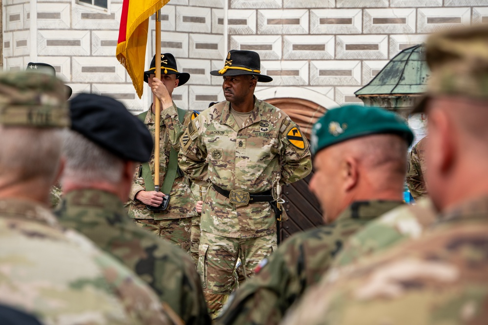 1st Cavalry Division Assumes Authority from 3rd Infantry Division