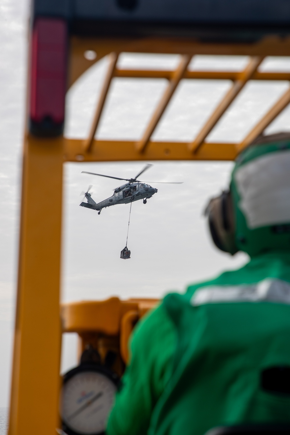 George Washington conducts Helo Operations