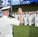 U.S. Marines and Sailors Reenlist at the Miami Marlins Game