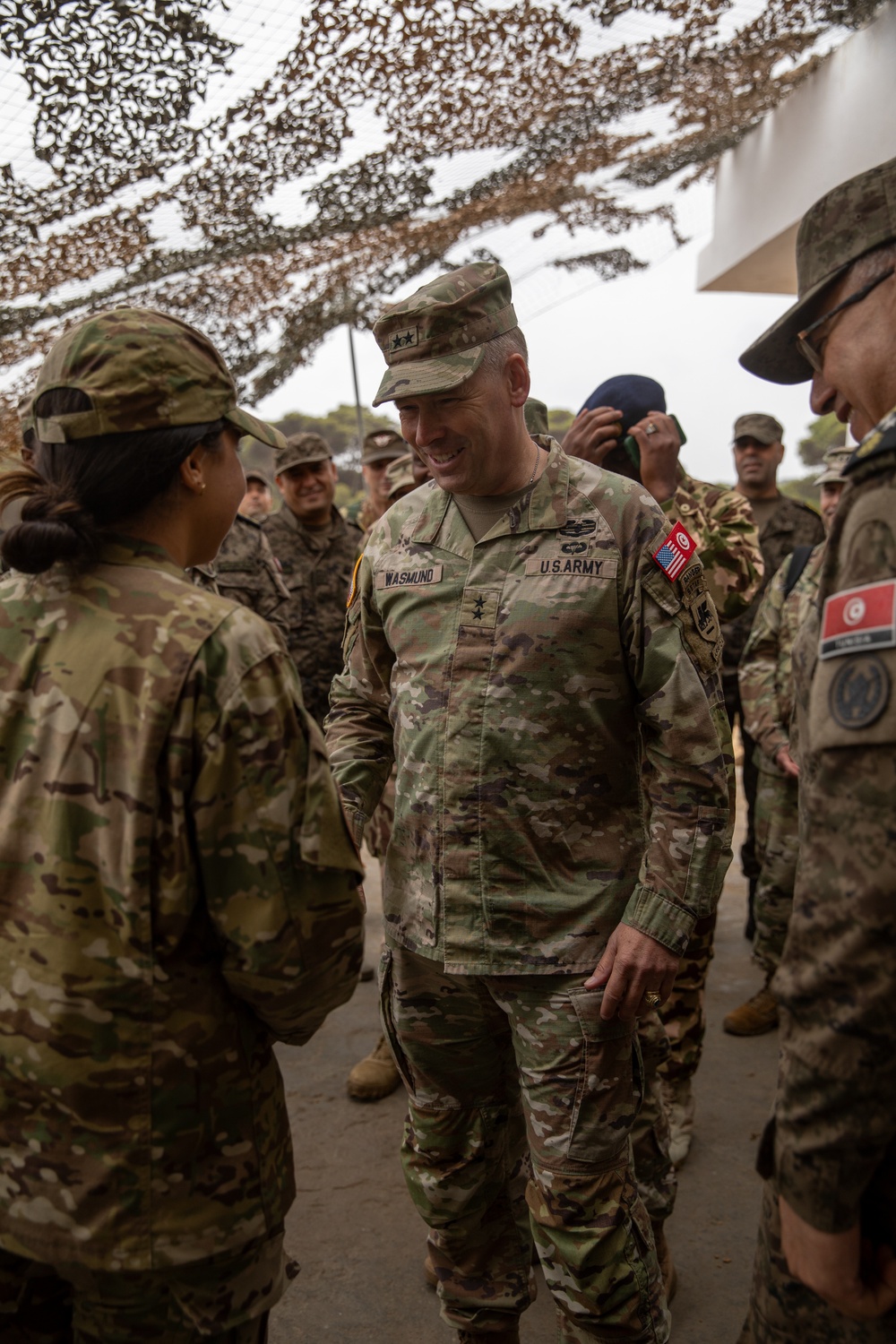 US exercise director for African Lion 2024 visits training sites in Bizerte, Tunisia