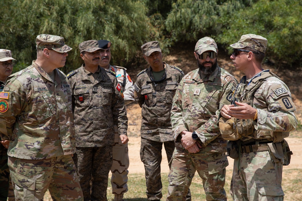 US deputy exercise director for African Lion 2024, visits training sites in Bizerte, Tunisia