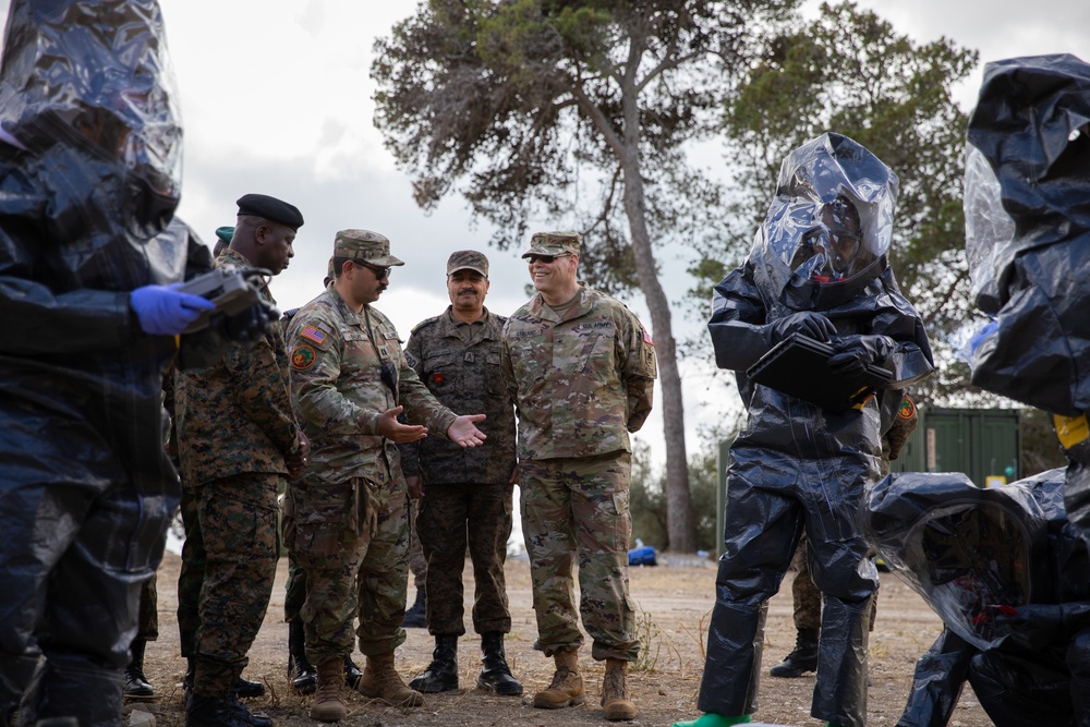 US deputy exercise director for African Lion 2024, visits training sites in Bizerte, Tunisia