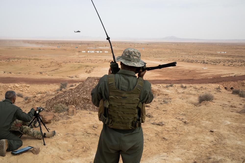 US, African partners practice close-air support at African Lion 2024