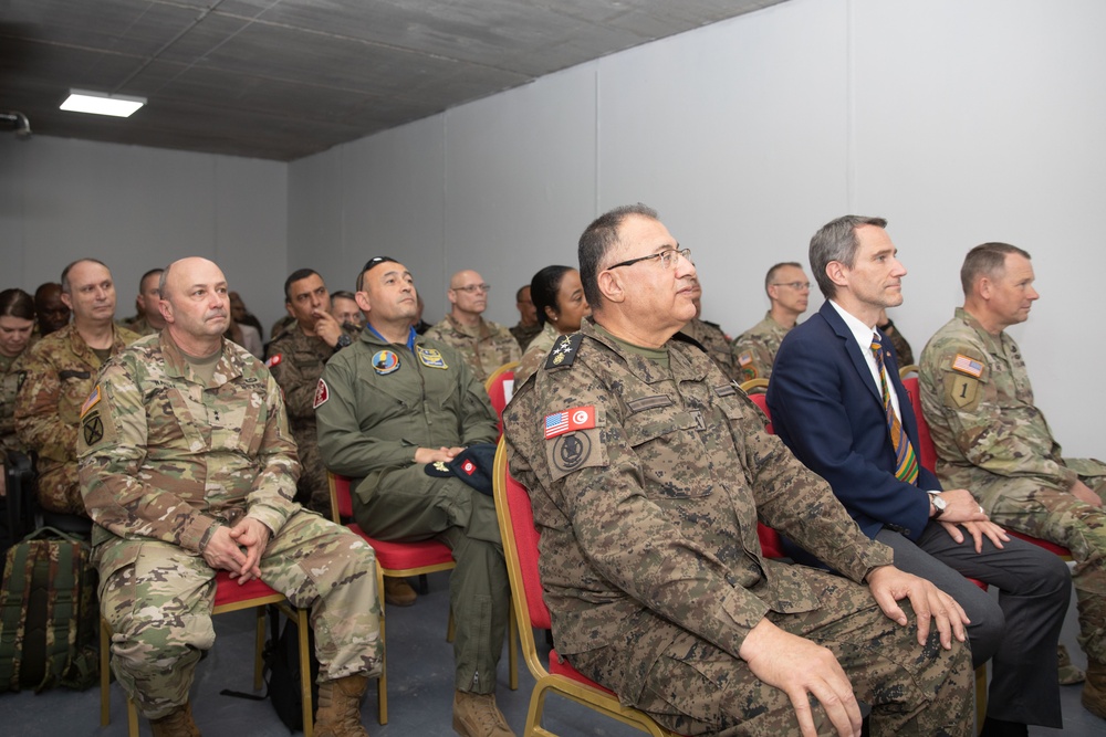 Joint, combined forces successfully execute distinguished visitors day at African Lion 2024