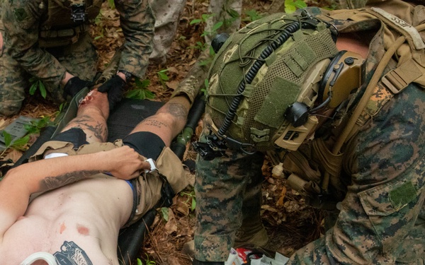 WSP ARG-24th MEU Conducts Simulated TRAP