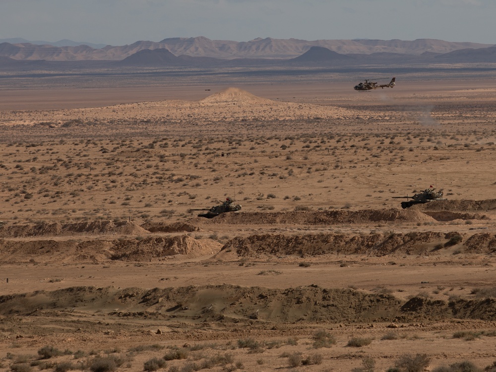 Joint combined forces fire HIMARS, close-air support at African Lion 2024