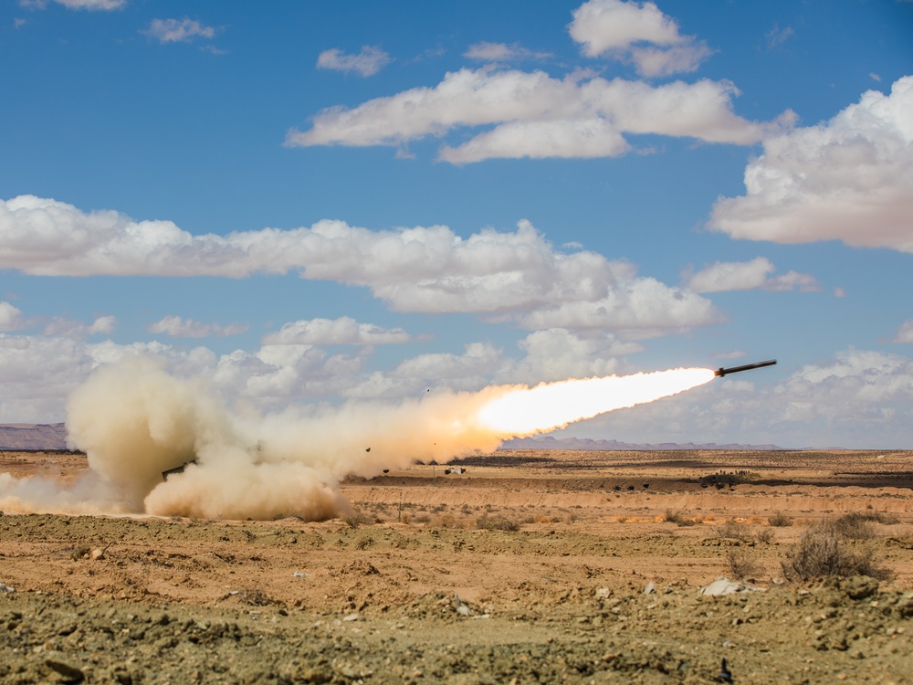 Joint combined forces fire HIMARS, close-air support at African Lion 2024