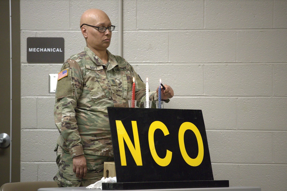 Continuing the tradition: Ceremony welcomes new inductees into the NCO Corps