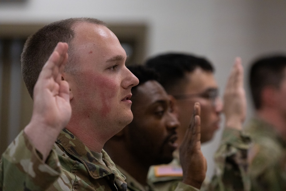 Continuing the tradition: Ceremony welcomes new inductees into the NCO Corps