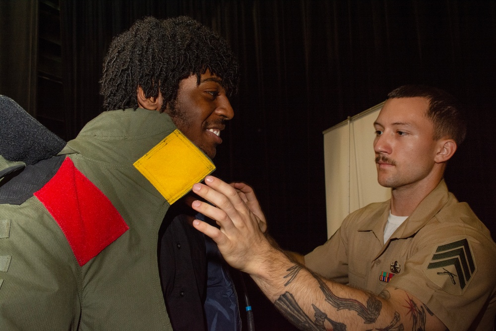 Technology Magnet School Gets a Visit During Fleet Week Miami