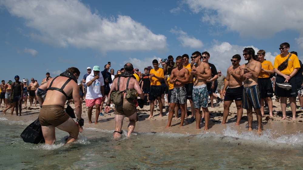 Beach Olympics Competition during Fleet Week Miami