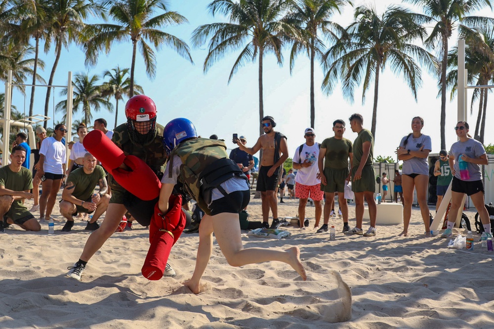 Top Gun Beach Olympics Fleet Week Miami 2024