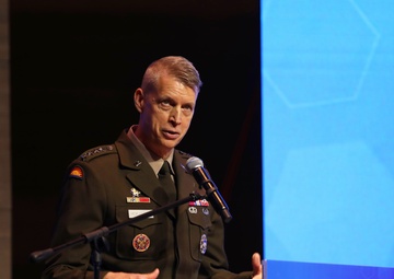 Guard Bureau chief promotes partnerships at Defense Services Asia exhibition