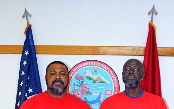 Steele, Gandy provide logistical support for Hawaii Wildfires USACE emergency responders