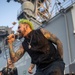 USO farewell concert aboard the USS Bataan
