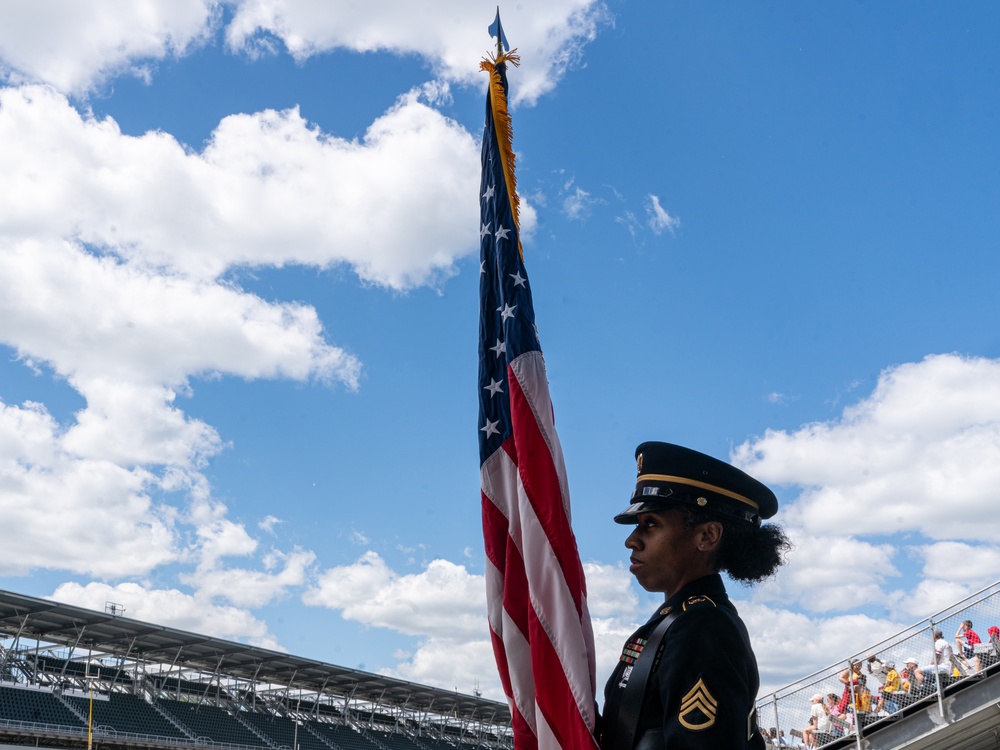 The Indiana National Guard Stand Proud at IMS