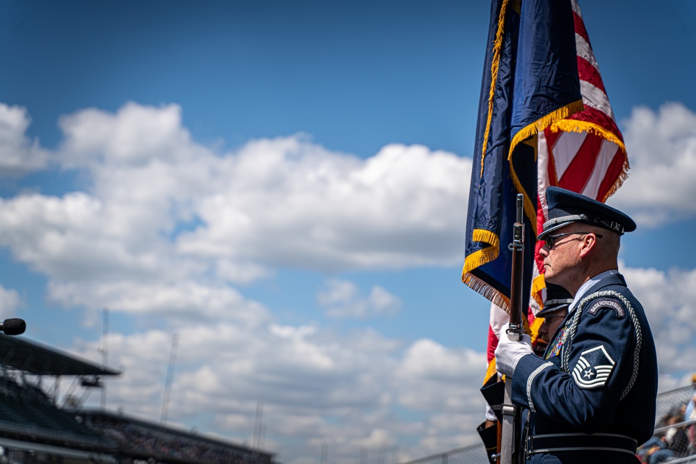 The Indiana National Guard Stand Proud at IMS