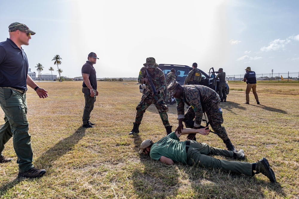 DEA Special Agents instruct detainee techniques at TRADEWINDS 24