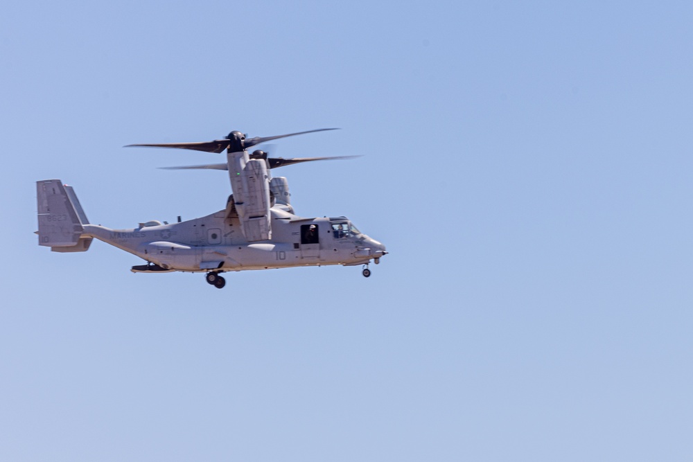 MRF-D 24.3: MV-22B Ospreys arrive to Royal Australian Air Force Base Darwin