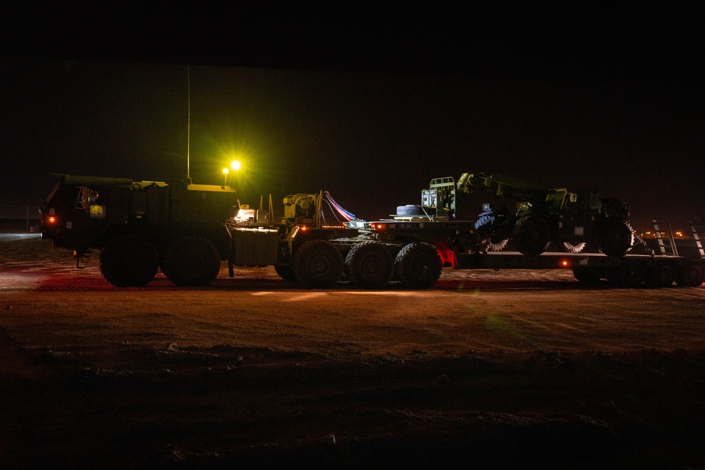 2nd Marine Logistics Group Convoy Arrival