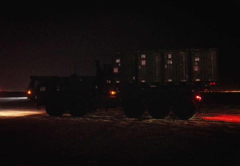 2nd Marine Logistics Group Convoy Arrival