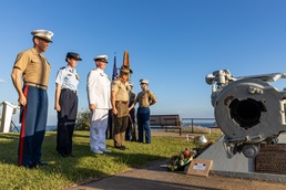 MRF-D 24.3: 82nd Battle of the Coral Sea commemorative service