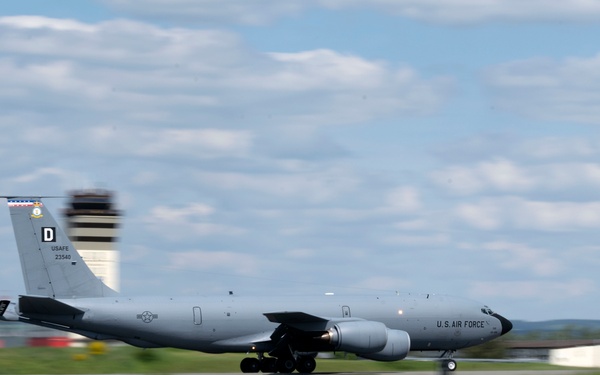 100th ARW tankers arrive at Spangdahlem AB during Astral Knight exercise