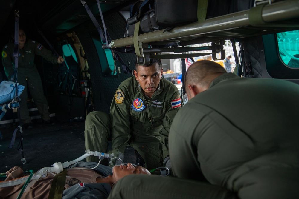 MEDEVAC Demonstration for Enduring Partners 2024