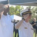 U.S. Sailors and Marines attend a Healthy Kids event at the Hallandale Beach Family Center during Fleet Week Miami 2024