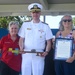 U.S. Sailors and Marines attend a Healthy Kids event at the Hallandale Beach Family Center during Fleet Week Miami 2024