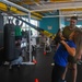 U.S. Sailors and Marines attend a Healthy Kids event at the Hallandale Beach Family Center during Fleet Week Miami 2024