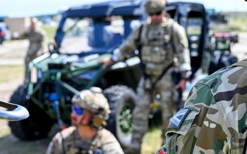 435th CRG partner with Hungarian forces during Swift Response 24